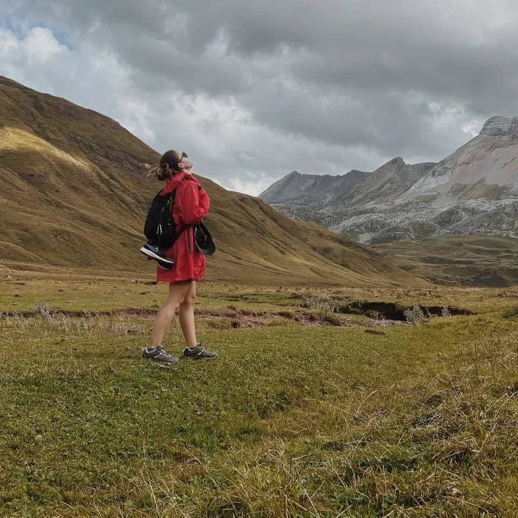 Lorena de excursión en Andorra