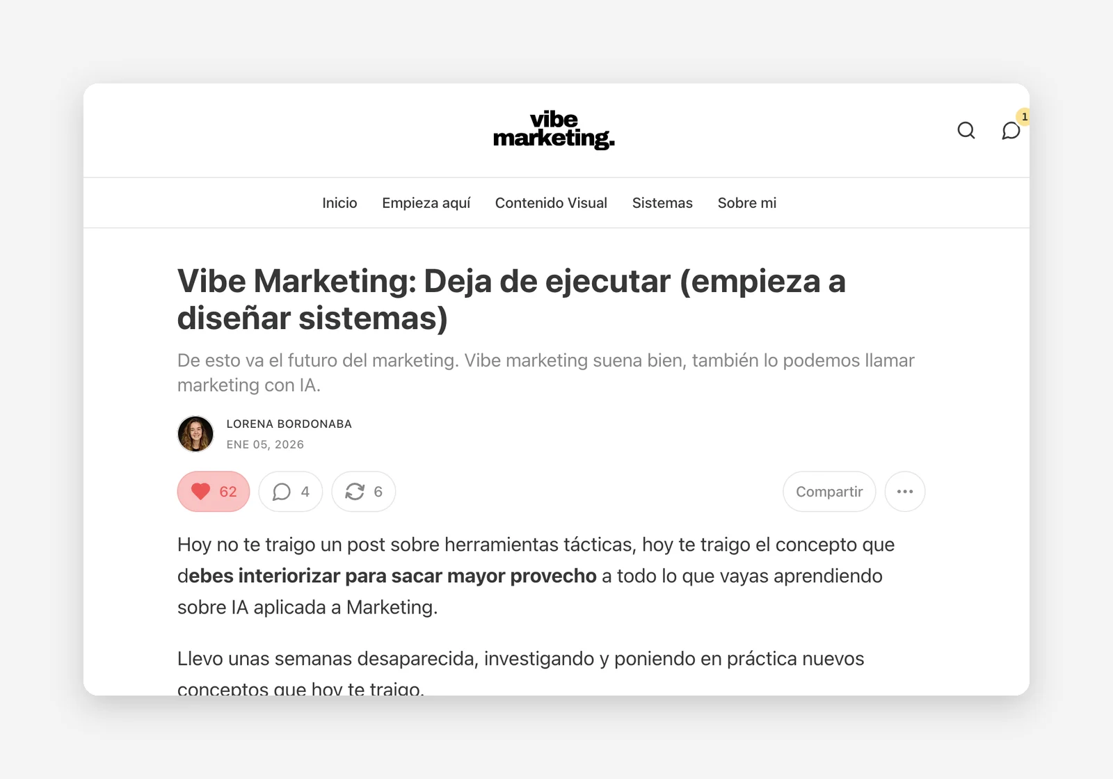 Vibe Marketing OS · Newsletter